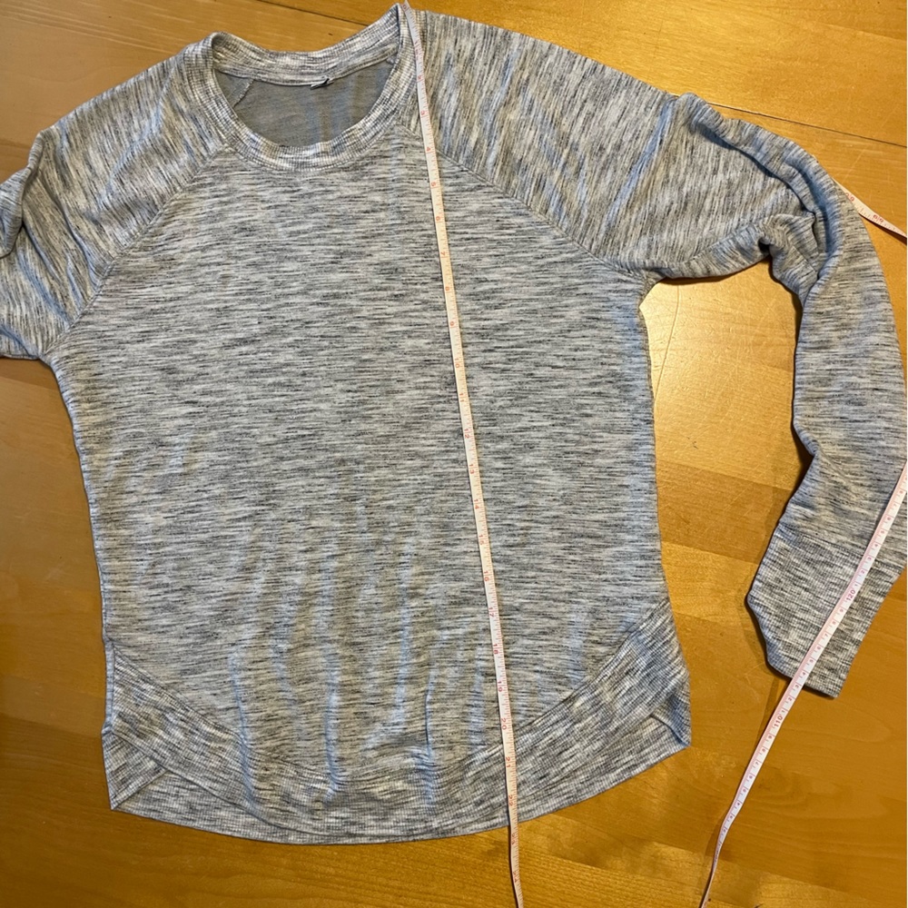 Athleta Heather Gray Mindset Sweatshirt Size XXS - Picture 8 of 12